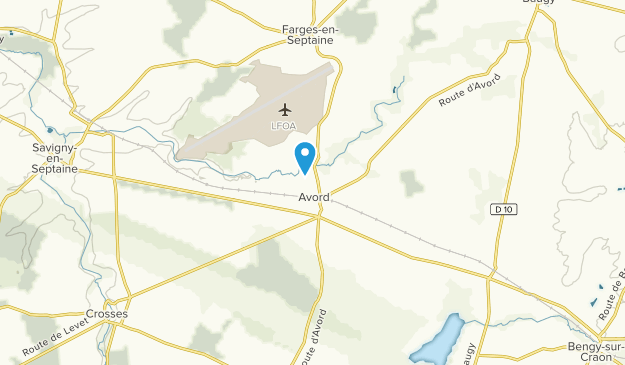 Avord, Centre-Val de Loire Map