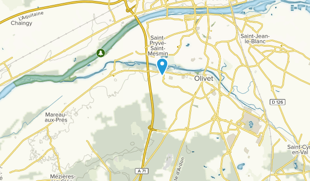 Olivet, Centre-Val de Loire Map