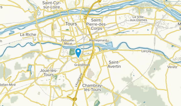 Saint-Avertin, Centre-Val de Loire Map