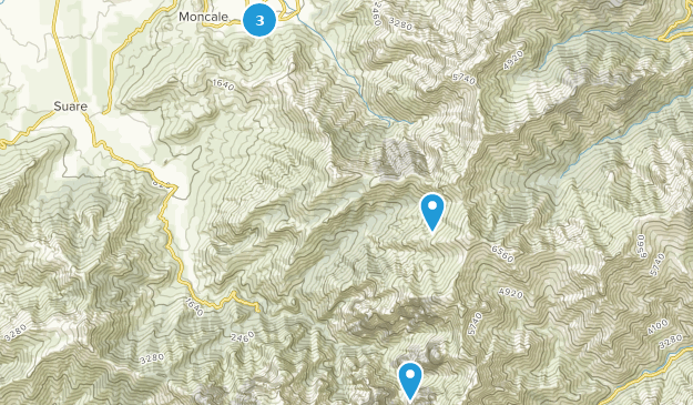 Calenzana, Corsica Map