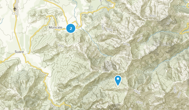 Calenzana, Corsica Map