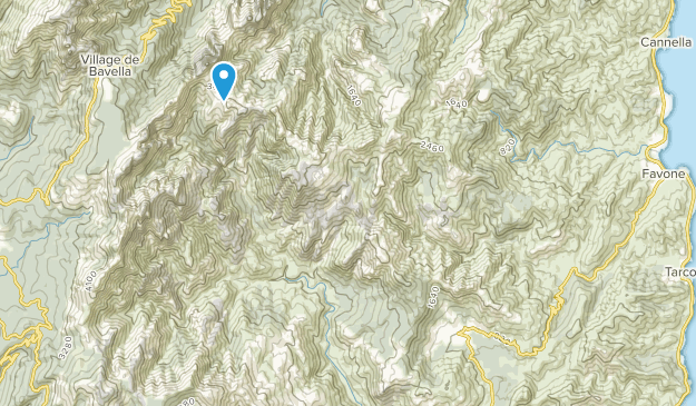 Conca, Corsica Map