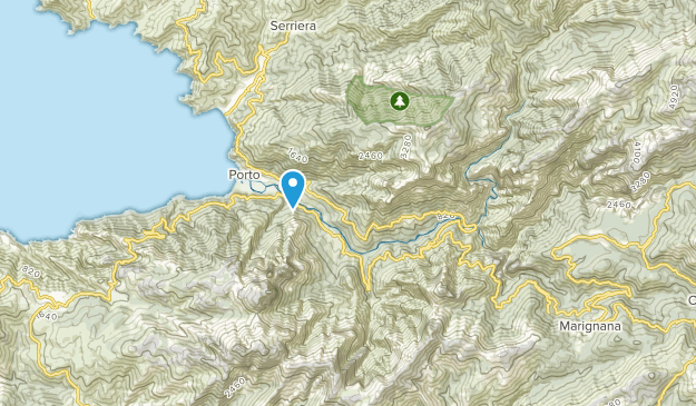 Ota, Corsica Map