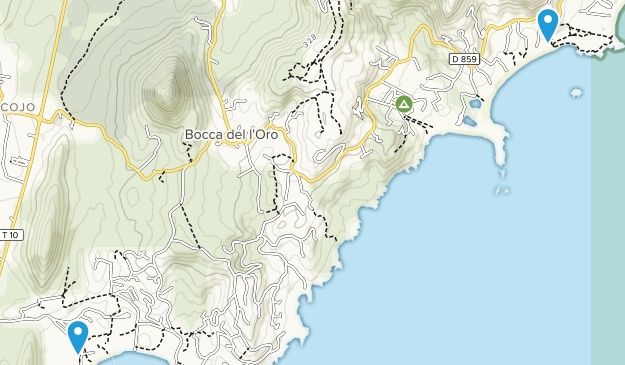 Precoggio, Corsica Map