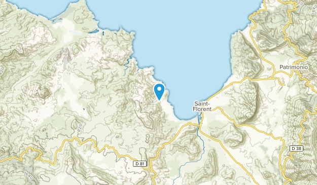 Saint-Florent, Corsica Map