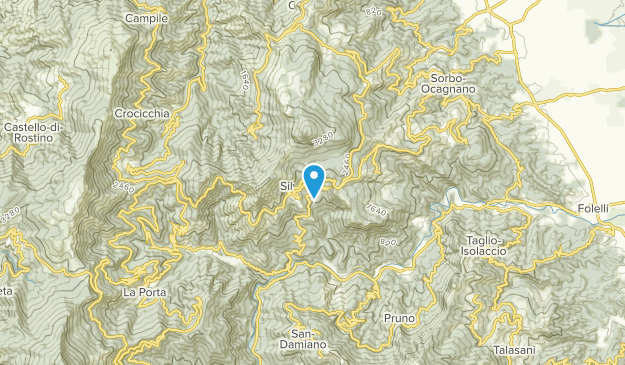 Silvareccio, Corsica Map