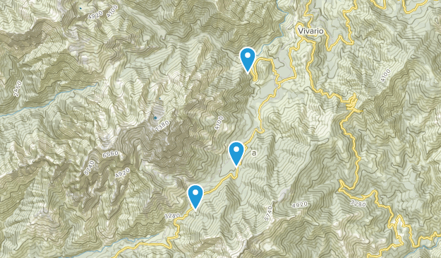 Vivario, Corsica Map