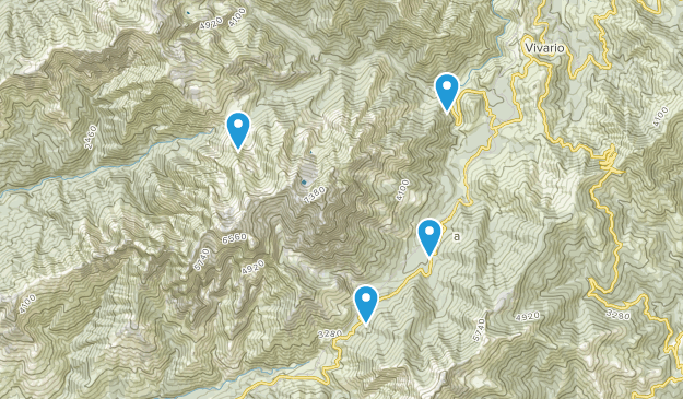 Vivario, Corsica Map