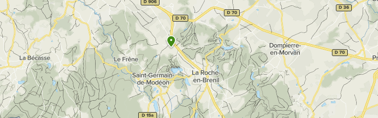 La Roche France Map Best 10 Trails And Hikes In La Roche-En-Brenil | Alltrails