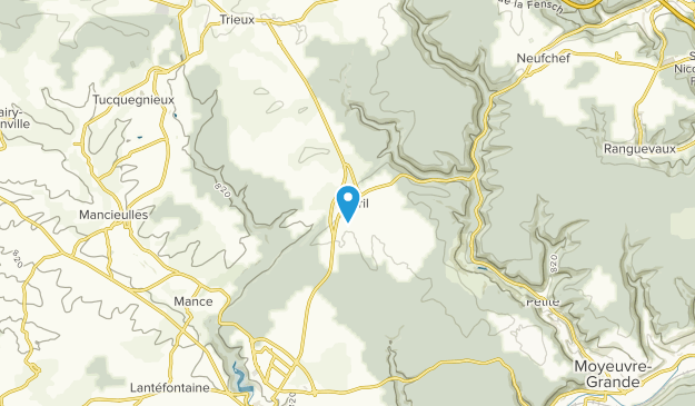 Avril, Grand Est Map