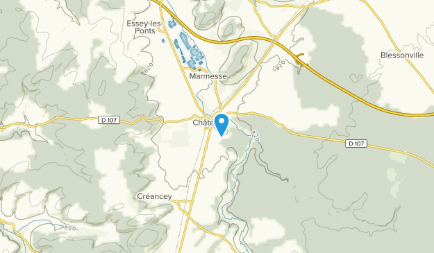 Châteauvillain, Grand Est Map