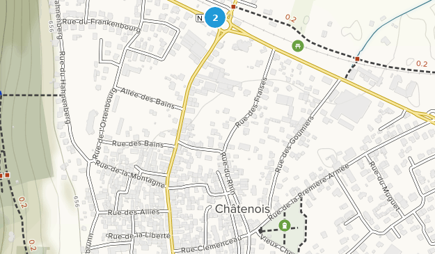 Châtenois, Grand Est Map