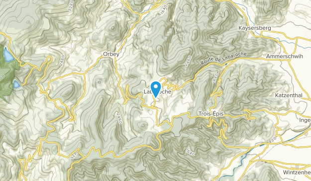 Labaroche, Grand Est Map