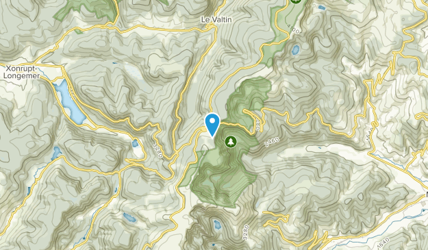 Le Valtin, Grand Est Map