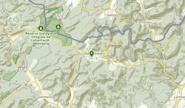 Obersteinbach, Grand Est Map
