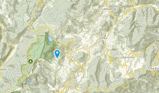 Orbey, Grand Est Map