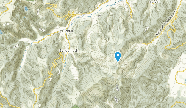Sondernach, Grand Est Map