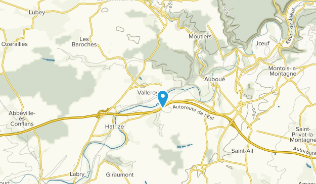 Valleroy, Grand Est Map