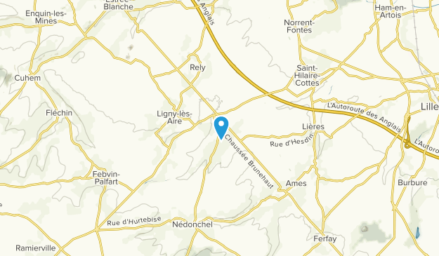 Auchy-au-Bois, Hauts-de-France Map