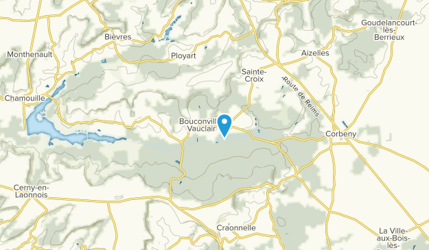 Bouconville-Vauclair, Hauts-de-France Map