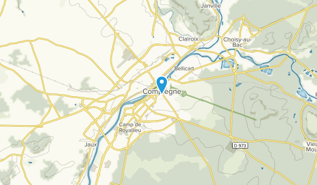 Compiègne, Hauts-de-France Map