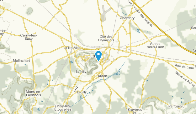 Laon, Hauts-de-France Map