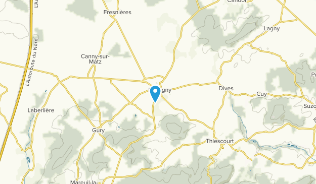 Lassigny, Hauts-de-France Map