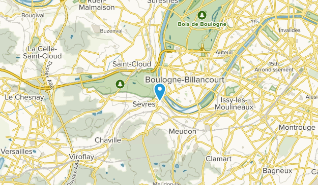 Sèvres, Hauts-de-Seine Map