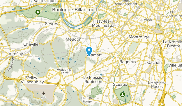 Clamart, Île-de-France Map