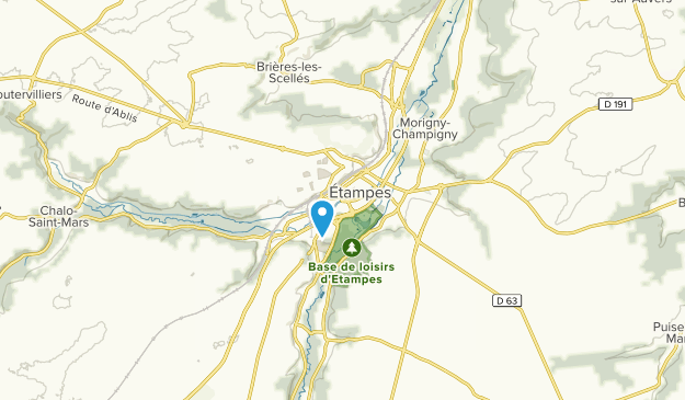 Étampes, Île-de-France Map