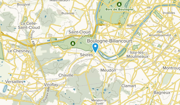 Sèvres, Île-de-France Map