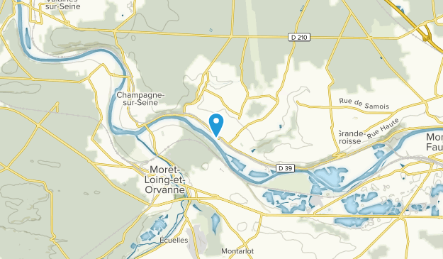 Vernou-la-Celle-sur-Seine, Île-de-France Map