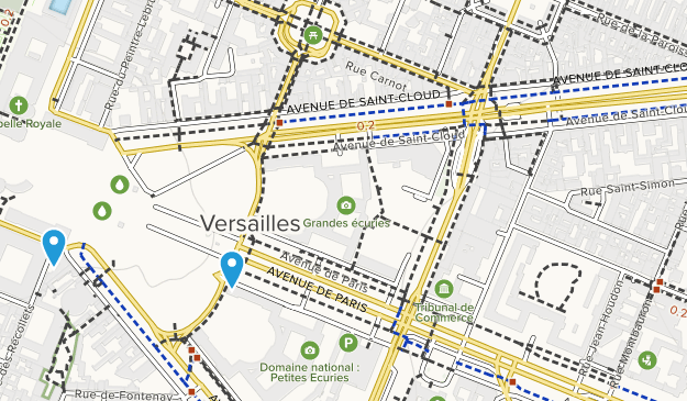 Versailles, Île-de-France Map