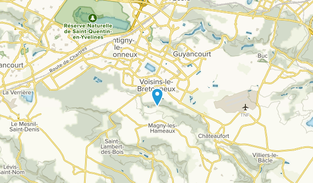 Voisins-le-Bretonneux, Île-de-France Map