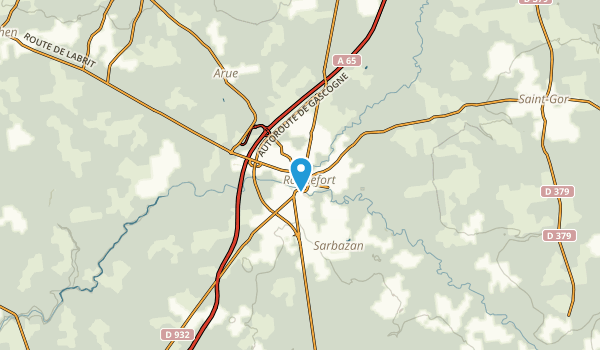 Roquefort, Landes Map