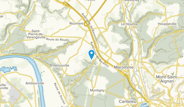 La Vaupalière, Normandy Map
