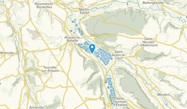 Martigny, Normandy Map