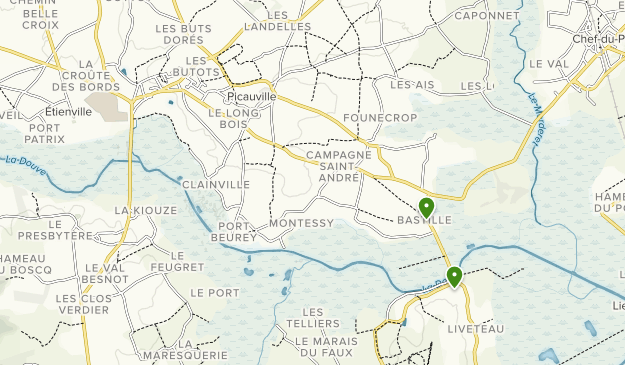 Picauville, Normandy Map
