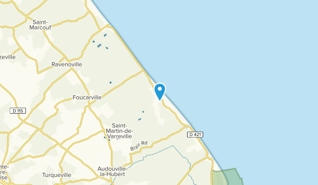 Saint-Martin-de-Varreville, Normandy Map
