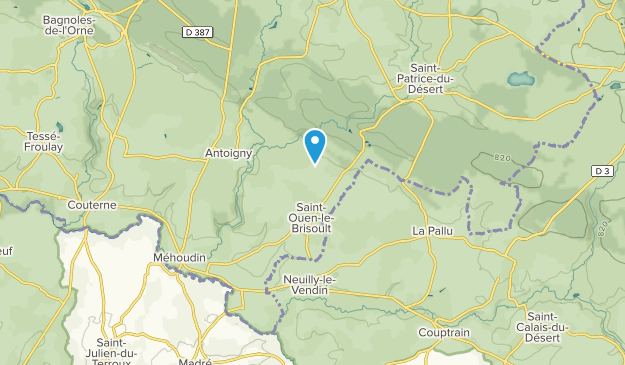 Saint-Ouen-le-Brisoult, Normandy Map