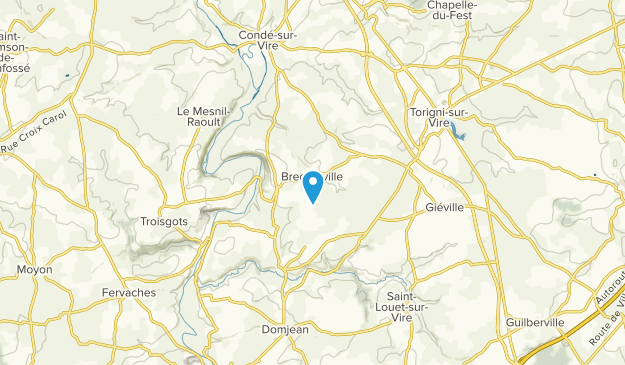 Torigny-les-Villes, Normandy Map