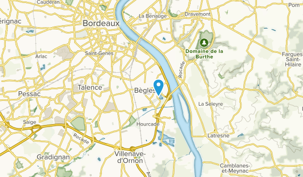 Bègles, Nouvelle-Aquitaine Map