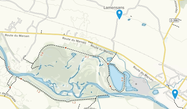 Bordères-et-Lamensans, Nouvelle-Aquitaine Map