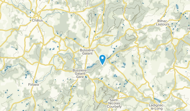 Bussière-Galant, Nouvelle-Aquitaine Map