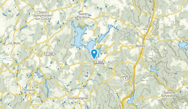 Compreignac, Nouvelle-Aquitaine Map