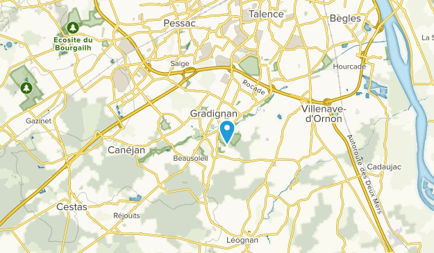 Gradignan, Nouvelle-Aquitaine Map