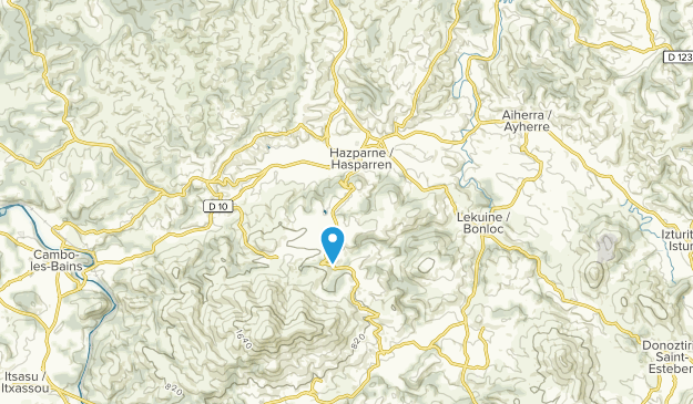 Hasparren, Nouvelle-Aquitaine Map