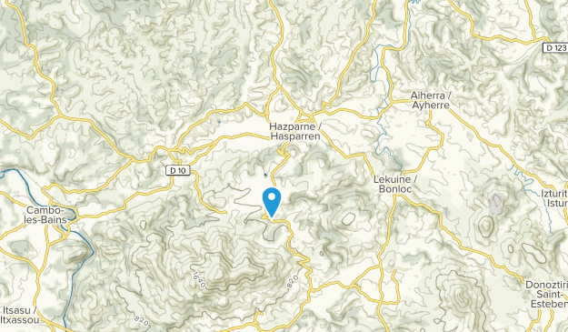 Hasparren, Nouvelle-Aquitaine Map