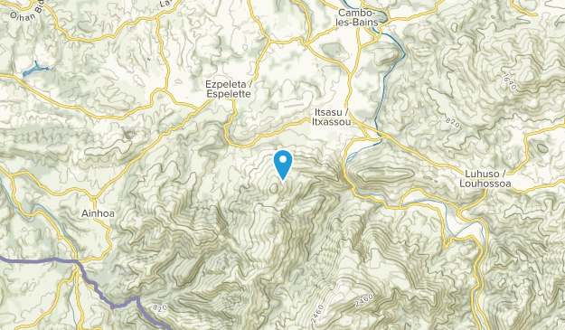 Itxassou, Nouvelle-Aquitaine Map