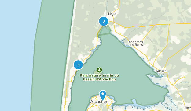Lège-Cap-Ferret, Nouvelle-Aquitaine Map